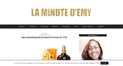 Desktop Screenshot of laminutedemy.com